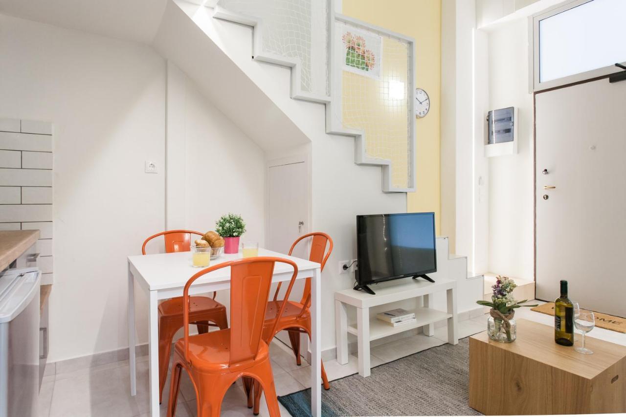 Ferienwohnung Relax In This Funky Loft Next To Metro! Athen Exterior foto